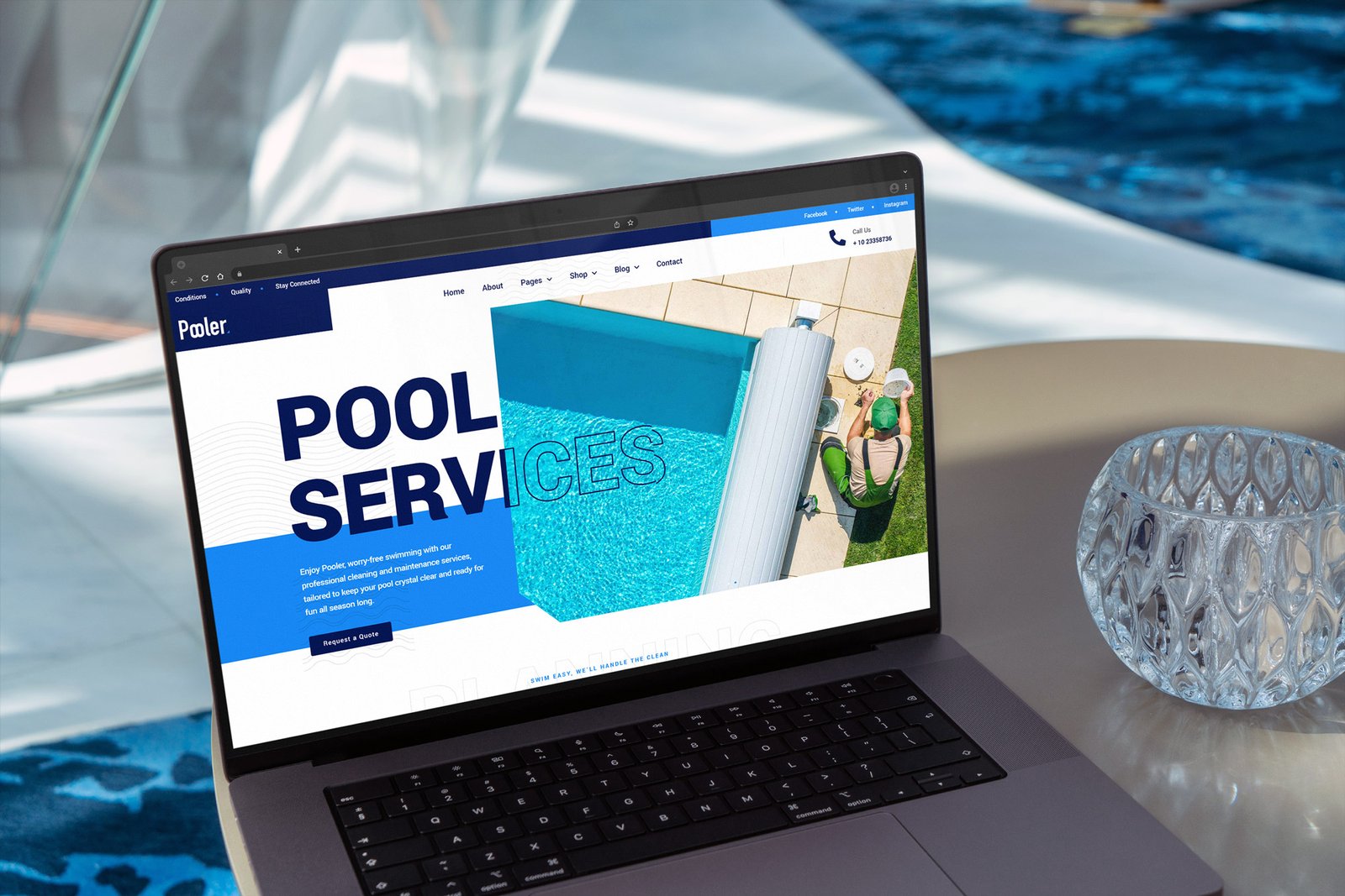 pool services website